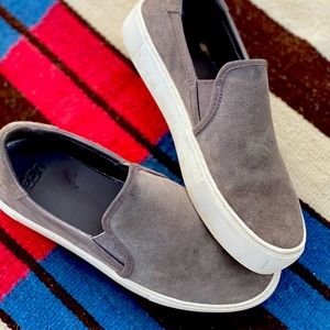 Ugg slip on suede shoes. Size 9. $40.